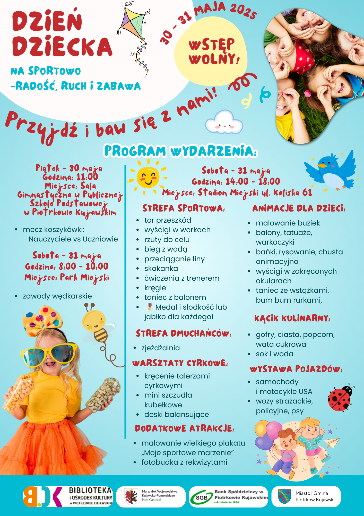 Dzień dziecka 30-31 Maja 2025 r.